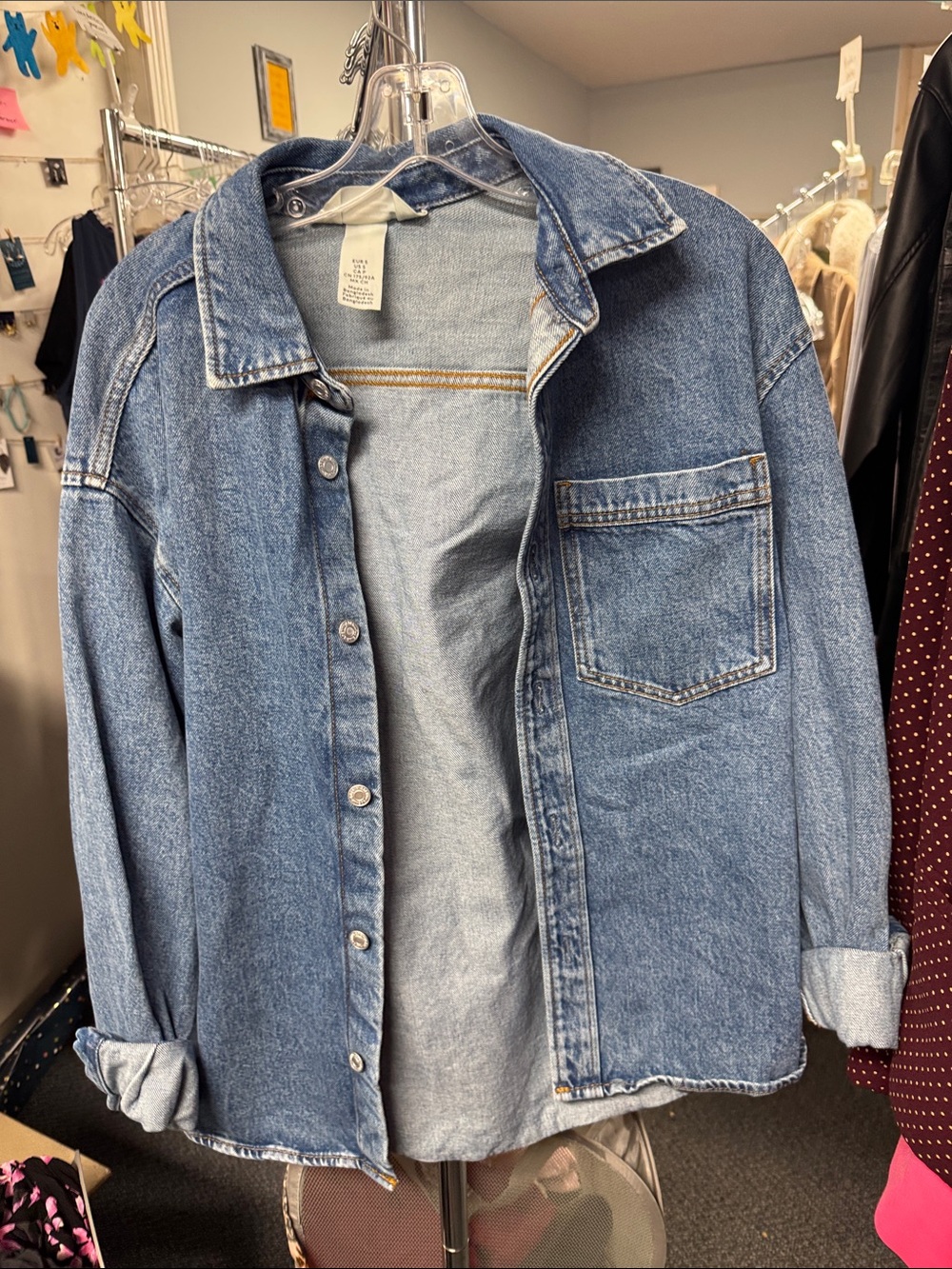 H&M denim jacket S // 092087